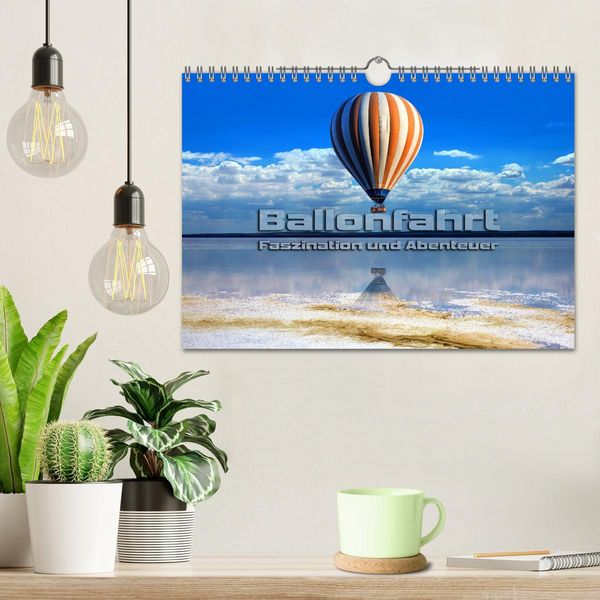 Produktbild: Ballonfahrt - Faszination und Abenteuer (Wandkalender 2026 DIN A4 quer), CALVENDO Monatskalender