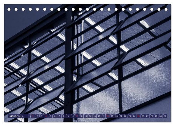 Produktbild: Abstrakte Architektur (Tischkalender 2026 DIN A5 quer), CALVENDO Monatskalender