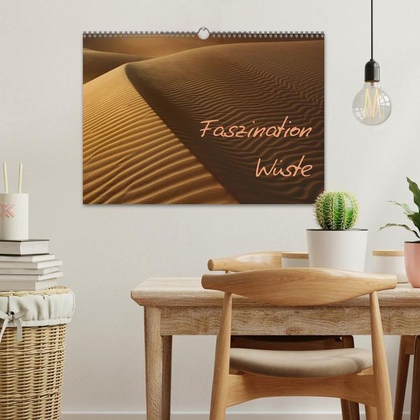 Produktbild: Faszination W&uuml;ste (Wandkalender 2027 DIN A3 quer), CALVENDO Monatskalender
