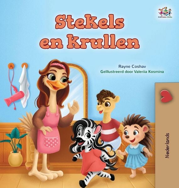 Produktbild: Spikes and Curls (Dutch Kids Book)