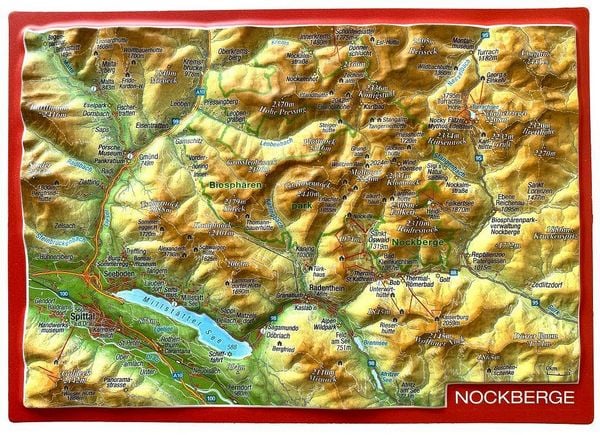 Produktbild: Markgraf, A: Reliefpostkarte Nockberge