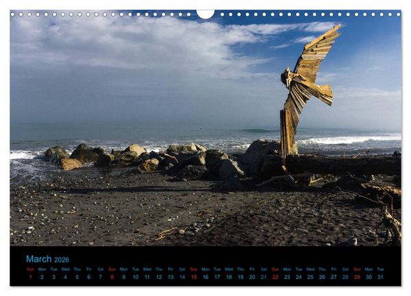Produktbild: New Zealand - A bicycle adventure (Wall Calendar 2026 DIN A3 landscape), CALVENDO 12 Month Wall Calendar