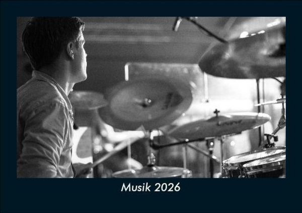 Produktbild: Musik 2026 Fotokalender DIN A5