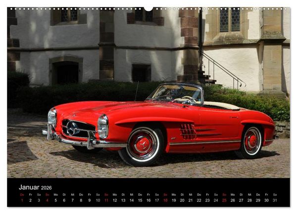 Produktbild: 300 SL Collectors Edition 2 (hochwertiger Premium Wandkalender 2026 DIN A2 quer), Kunstdruck in Hochglanz