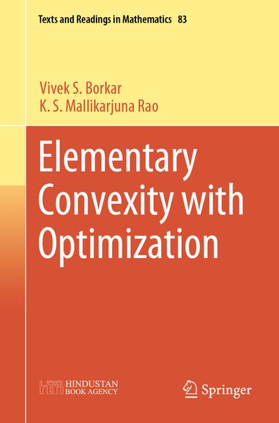 Produktbild: Elementary Convexity with Optimization