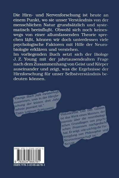 Produktbild: Philosophie und das Gehirn