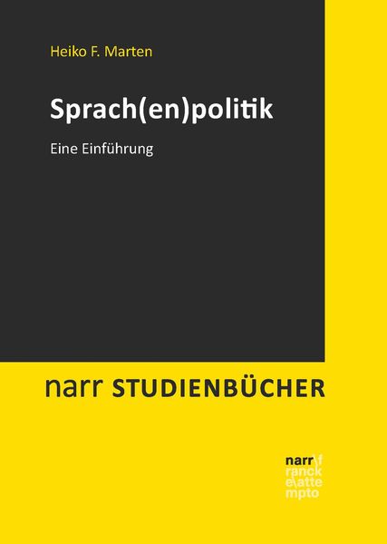 Produktbild: Sprachenpolitik