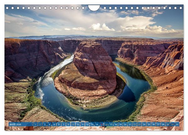 Produktbild: L'Ouest Am&eacute;ricain - Superbe contr&eacute;e aux paysages spectaculaires (Calendrier mural 2026 DIN A4 vertical), CALVENDO calendrier mensuel