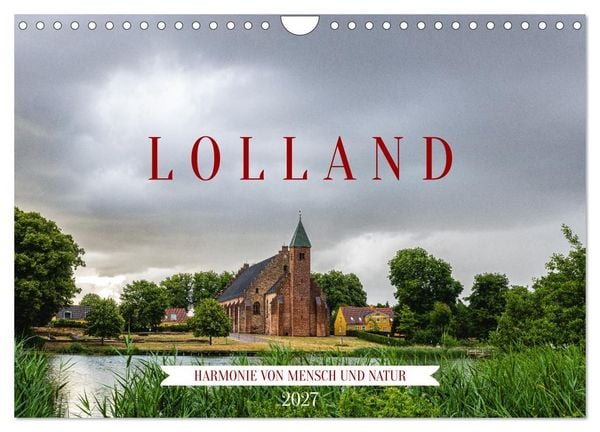 Produktbild: Lolland - Harmonie von Mensch und Natur (Wandkalender 2027 DIN A4 quer), CALVENDO Monatskalender