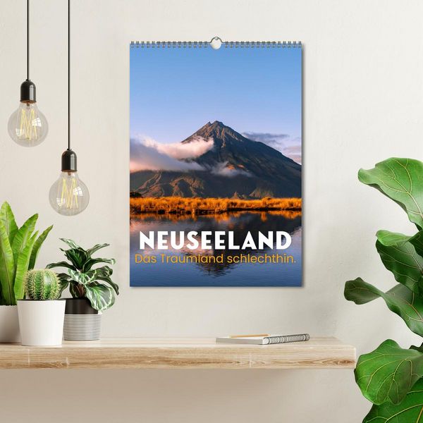 Produktbild: Neuseeland - Das Traumland schlechthin. (Wandkalender 2026 DIN A3 hoch), CALVENDO Monatskalender