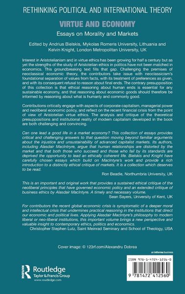 Produktbild: Virtue and Economy