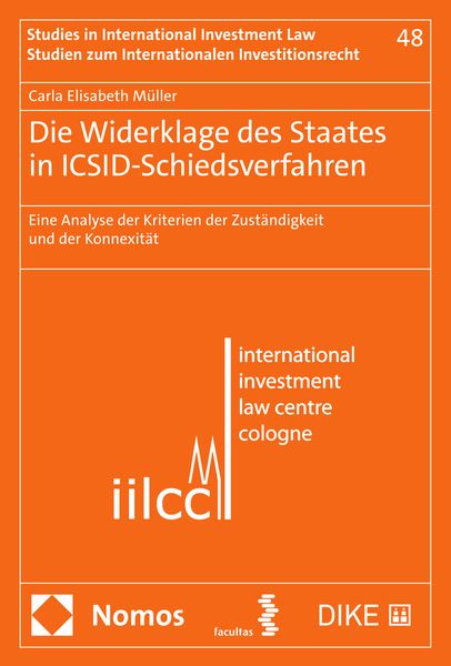 Produktbild: Die Widerklage des Staates in ICSID-Schiedsverfahren