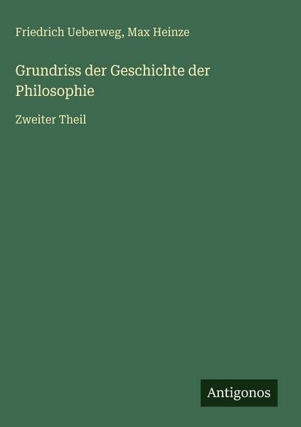 Produktbild: Grundriss der Geschichte der Philosophie
