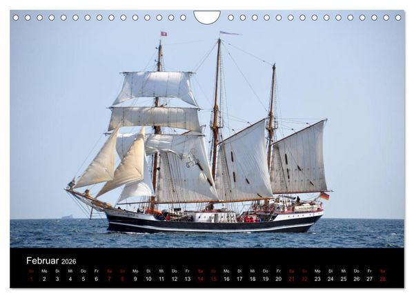 Produktbild: Marina Guide's Segelimpressionen 2026 (Wandkalender 2026 DIN A4 quer), CALVENDO Monatskalender