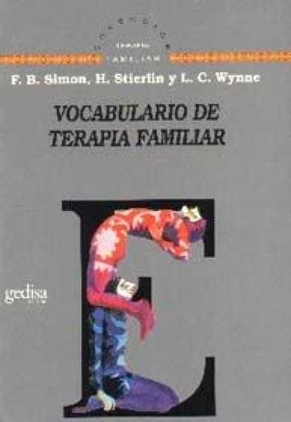 Produktbild: Vocabulario de terapia familiar