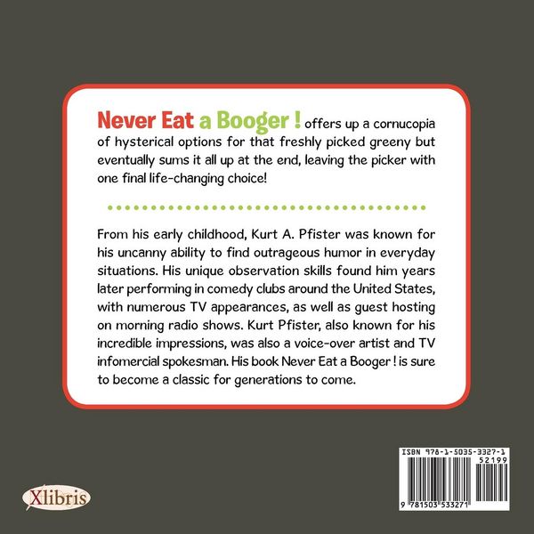 Produktbild: Never Eat a Booger !