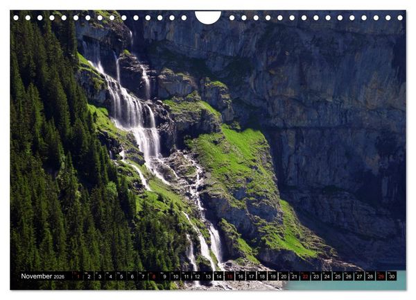 Produktbild: Berge im Berner Oberland (Wandkalender 2026 DIN A4 quer), CALVENDO Monatskalender