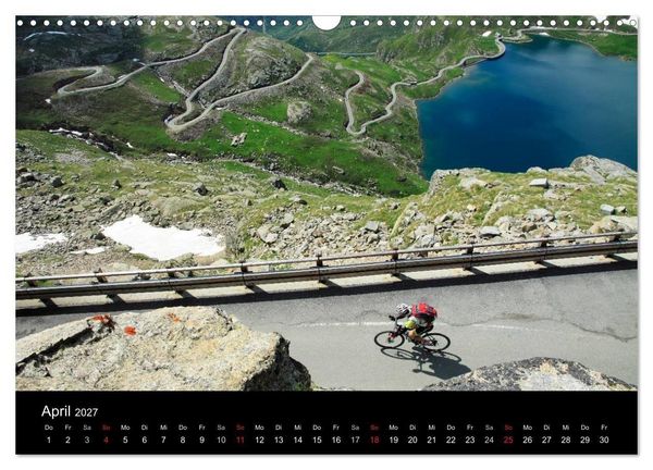 Produktbild: Alpenp&auml;sse auf dem Rennrad Vol. 2 (Wandkalender 2027 DIN A3 quer), CALVENDO Monatskalender