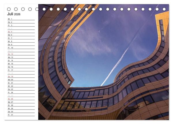 Produktbild: D&uuml;sseldorf - Impressionen (Tischkalender 2026 DIN A5 quer), CALVENDO Monatskalender