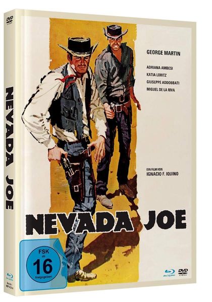 Produktbild: Nevada Joe - Mediabook - Limitiert auf 1000 St&uuml;ck - Cover A (+ DVD)