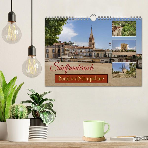 Produktbild: S&uuml;dfrankreich - Rund um Montpellier (Wandkalender 2026 DIN A4 quer), CALVENDO Monatskalender