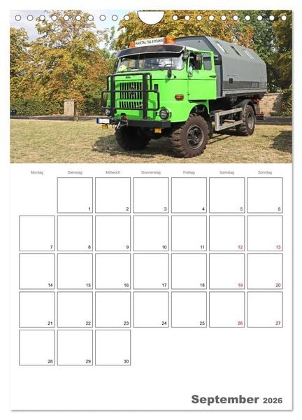 Produktbild: Ost-Oldtimer in Magdeburg (Wandkalender 2026 DIN A4 hoch), CALVENDO Monatskalender