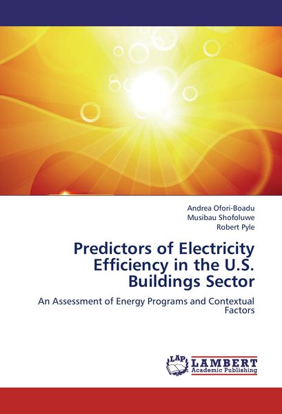 Produktbild: Predictors of Electricity Efficiency in the U.S. Buildings Sector