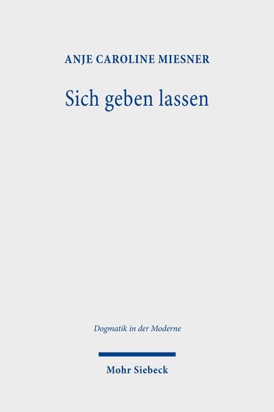 Produktbild: Sich geben lassen