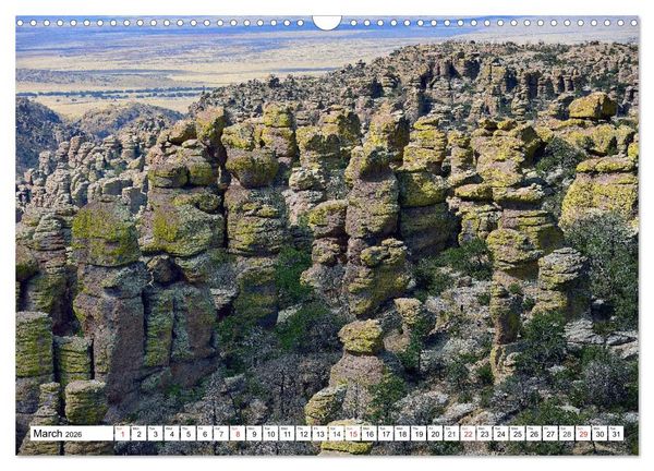 Produktbild: Spectacular Rock Formations in the Western US (Wall Calendar 2026 DIN A3 landscape), CALVENDO 12 Month Wall Calendar