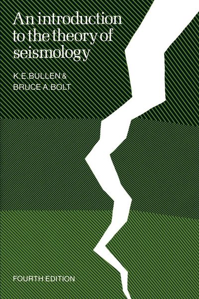 Produktbild: An Introduction to the Theory of Seismology