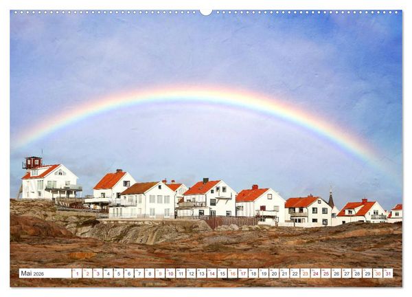 Produktbild: Schwedische Westk&uuml;ste (hochwertiger Premium Wandkalender 2026 DIN A2 quer), Kunstdruck in Hochglanz