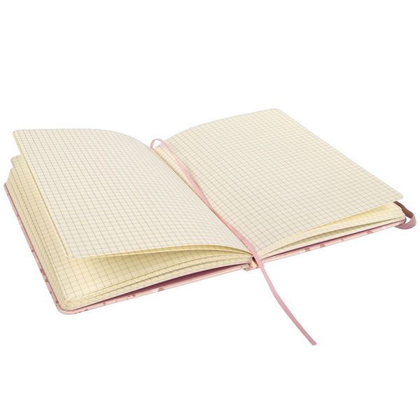 Produktbild: Idena Notizbuch Sparkle 100g/m&sup2; kariert ros&eacute; 14x20cm