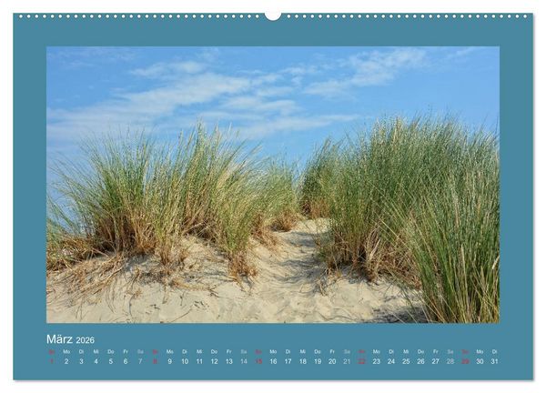 Produktbild: Sandd&uuml;nen an der Nordsee in den Niederlanden (Wandkalender 2026 DIN A2 quer), CALVENDO Monatskalender