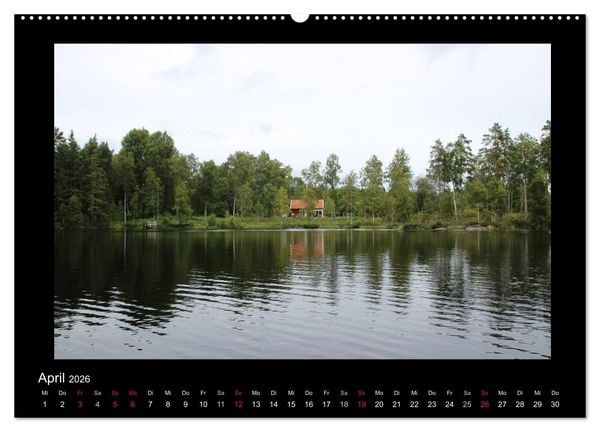 Produktbild: Schweden 2026 (hochwertiger Premium Wandkalender 2026 DIN A2 quer), Kunstdruck in Hochglanz