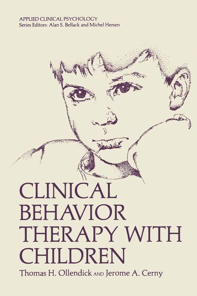 Produktbild: Clinical Behavior Therapy with Children