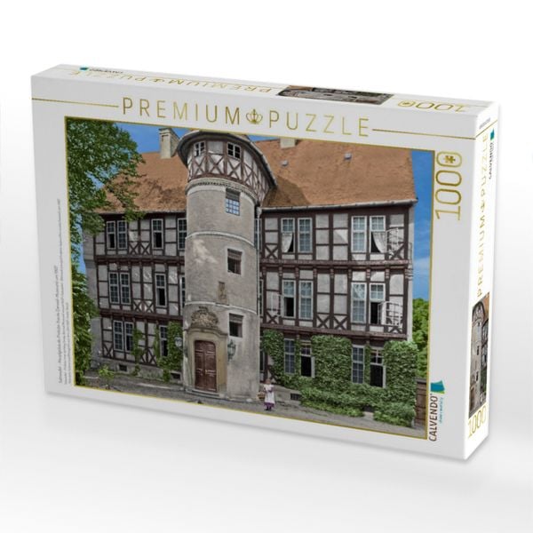 Produktbild: CALVENDO Puzzle Salzwedel - Hauptgeb&auml;ude Probstei (heute Danneil-Museum) um 1907 | 1000 Teile Lege-Gr&ouml;&szlig;e 64x48cm Foto-Puzzle f&uuml;r gl&uuml;ckliche Stunden