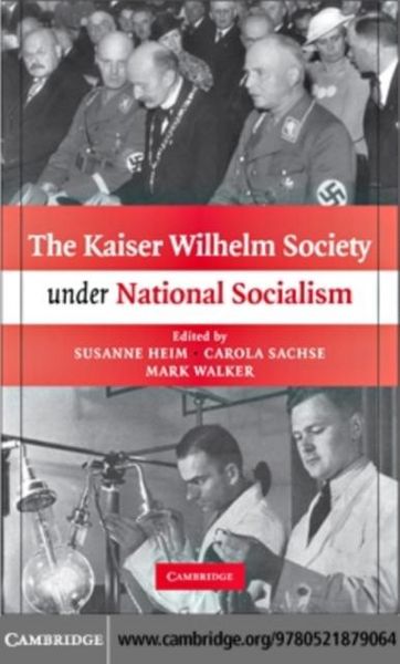 Produktbild: Kaiser Wilhelm Society under National Socialism