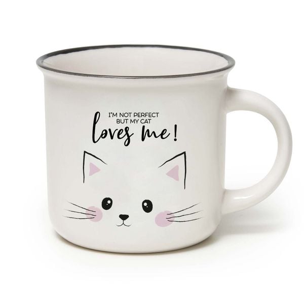 Produktbild: Legami Tasse aus New Bone China Porzellan - K&auml;tzchen
