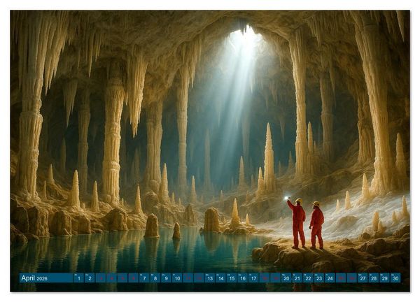 Produktbild: Kathedralen aus Ehrfurcht und Stille (hochwertiger Premium Wandkalender 2026 DIN A2 quer), Kunstdruck in Hochglanz