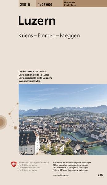 Produktbild: Swisstopo 1 : 25 000 Luzern