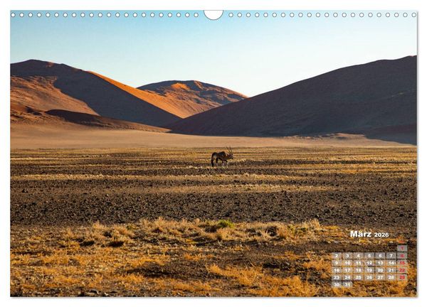 Produktbild: Namibia, Sch&ouml;nheit und Vielfalt (Wandkalender 2026 DIN A3 quer), CALVENDO Monatskalender