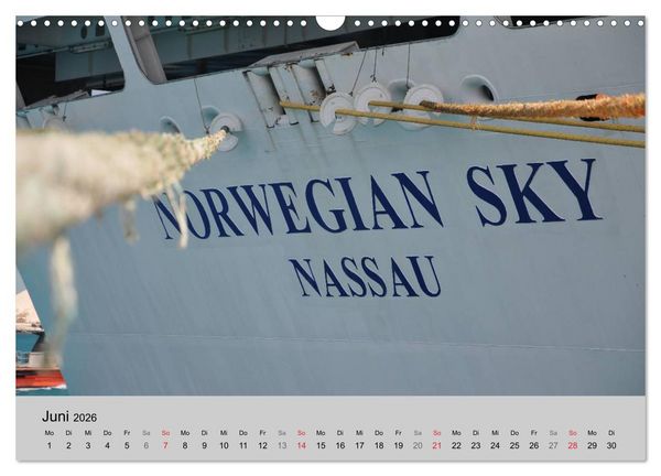 Produktbild: Kreuzfahrt Impressionen (Wandkalender 2026 DIN A3 quer), CALVENDO Monatskalender