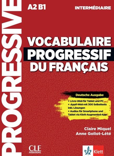 Vocabulaire progressif du français - intermédiaire - Deutsche Ausgabe, Taschenbuch von , Klett Sprachen GmbH, 978-3-12-530056-9