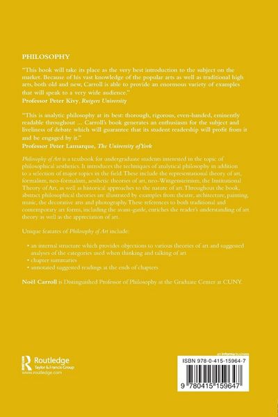Produktbild: Philosophy of Art