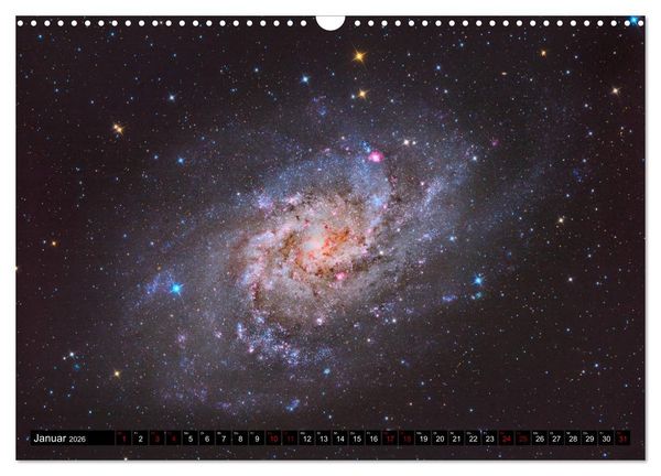 Produktbild: Galaxien des Nordhimmels (Wandkalender 2026 DIN A3 quer), CALVENDO Monatskalender