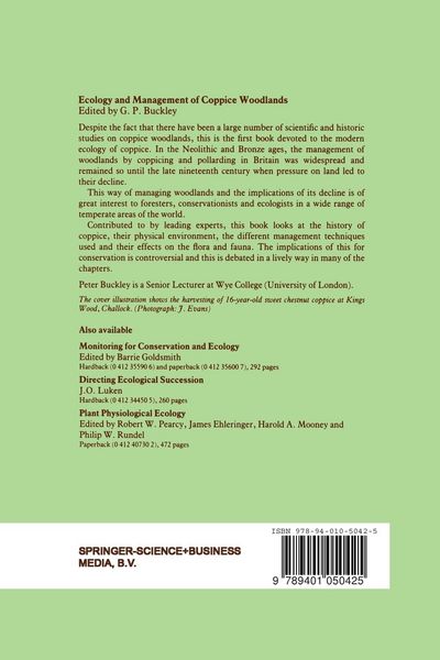 Produktbild: Ecology and Management of Coppice Woodlands