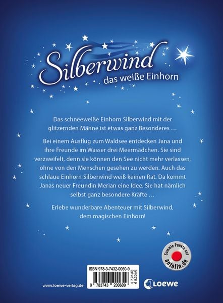 Produktbild: Silberwind, das wei&szlig;e Einhorn (Band 10) - Die Magie der Meerm&auml;dchen