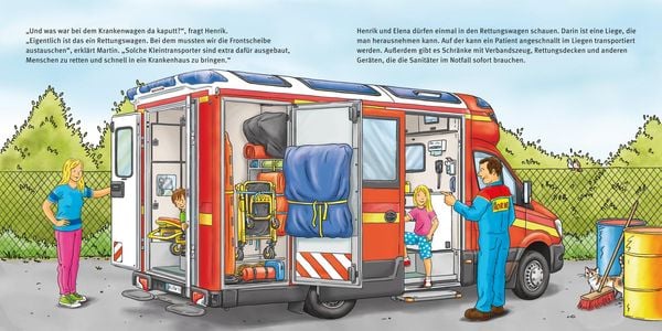 Produktbild: LESEMAUS 158: Die Rettungsfahrzeuge
