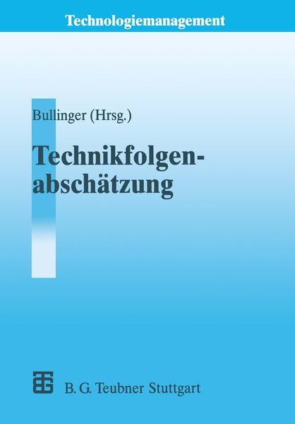 Produktbild: Technikfolgenabsch&auml;tzung (TA)