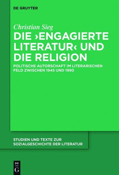 Produktbild: Die ,engagierte Literatur' und die Religion
